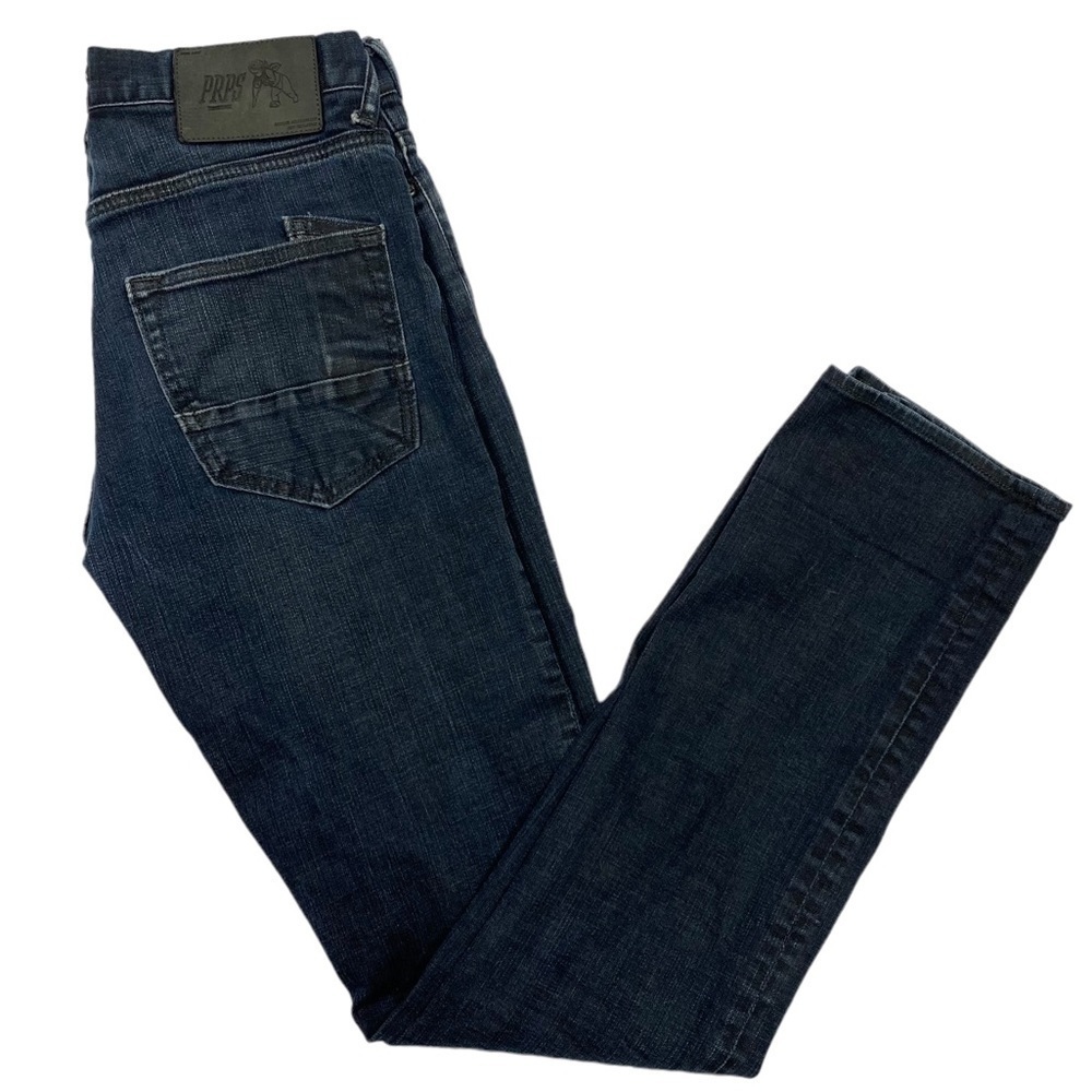 PRPS Mens Dark Wash Barracuda Slim Fit Jeans 29